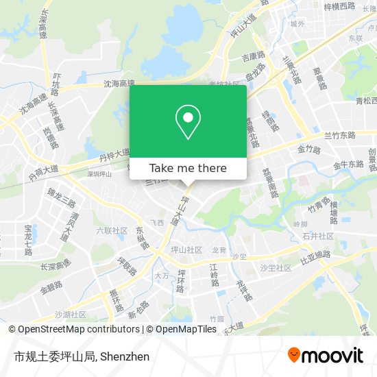 市规土委坪山局 map
