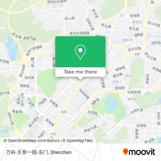 万科·天誉一期-东门 map