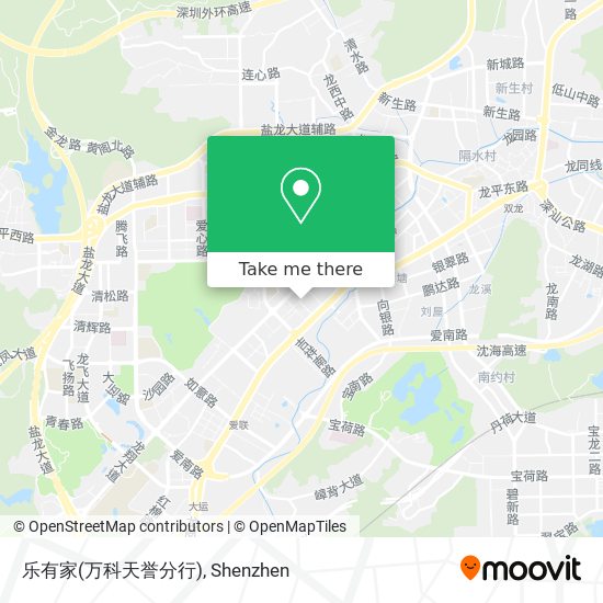 乐有家(万科天誉分行) map
