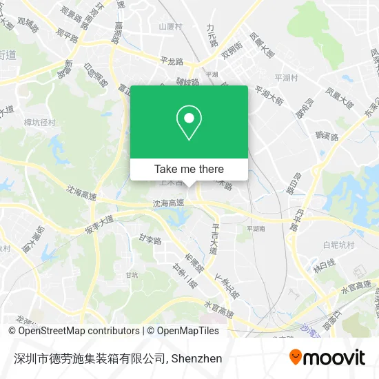 深圳市德劳施集装箱有限公司 map