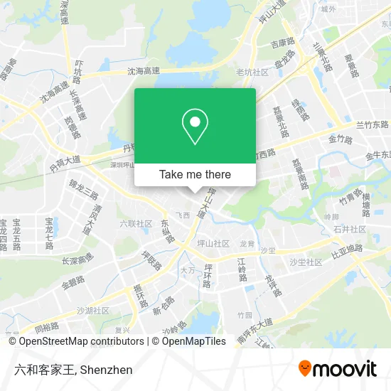 六和客家王 map