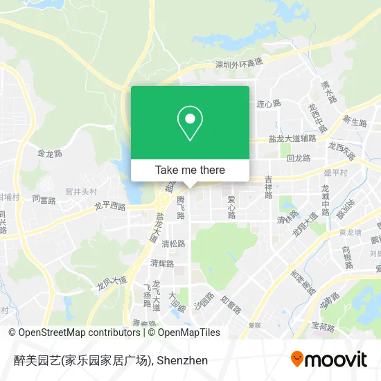 醉美园艺(家乐园家居广场) map