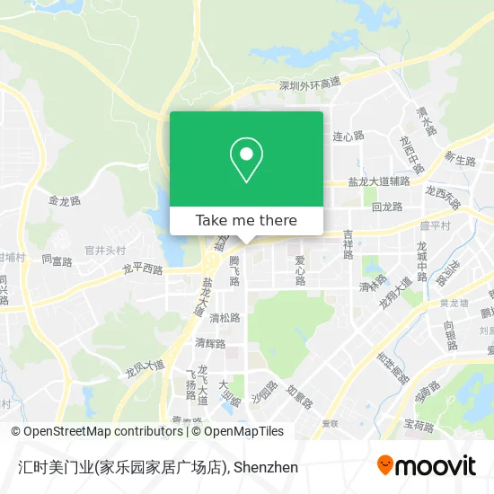 汇时美门业(家乐园家居广场店) map
