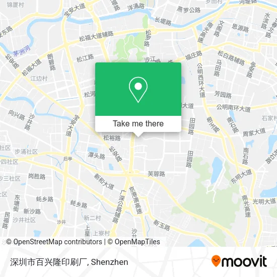 深圳市百兴隆印刷厂 map