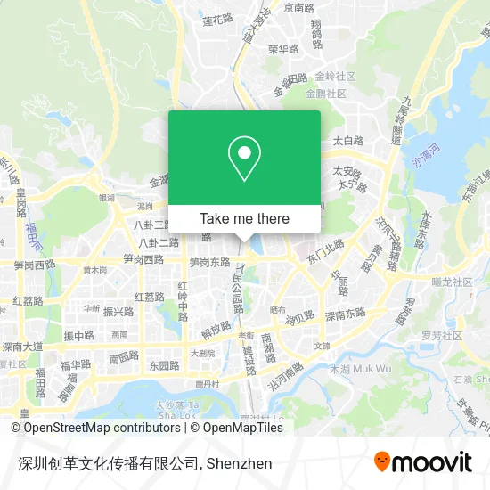 深圳创革文化传播有限公司 map