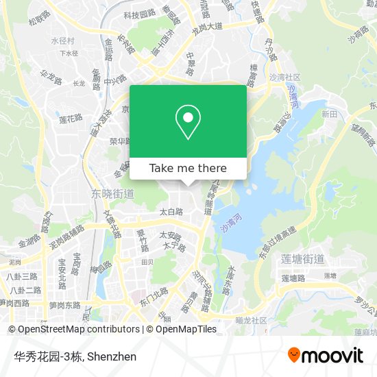 华秀花园-3栋 map