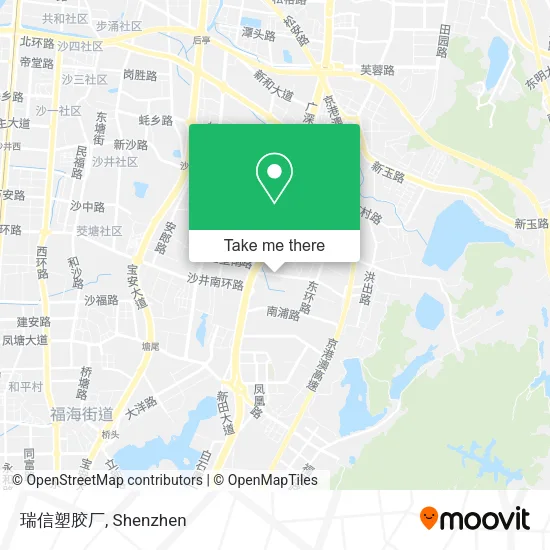 瑞信塑胶厂 map