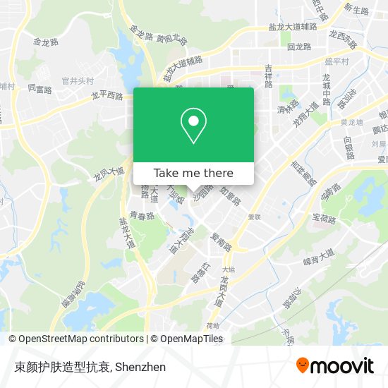 束颜护肤造型抗衰 map