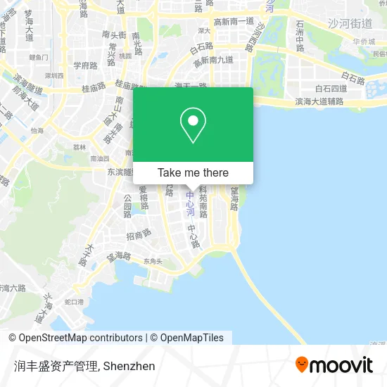 润丰盛资产管理 map