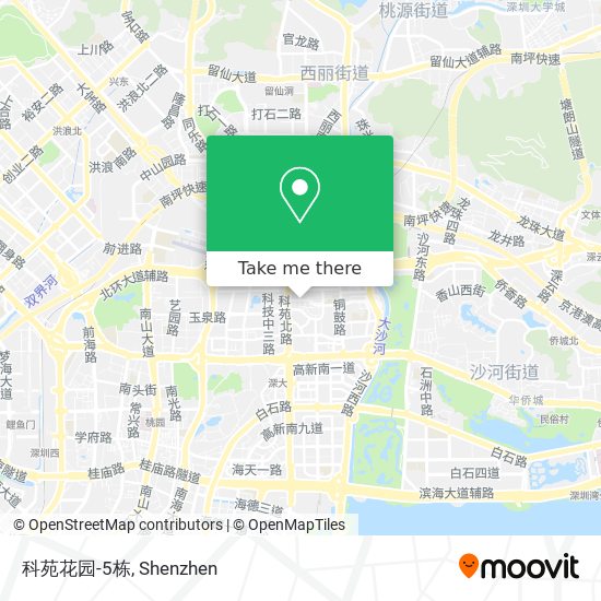 科苑花园-5栋 map