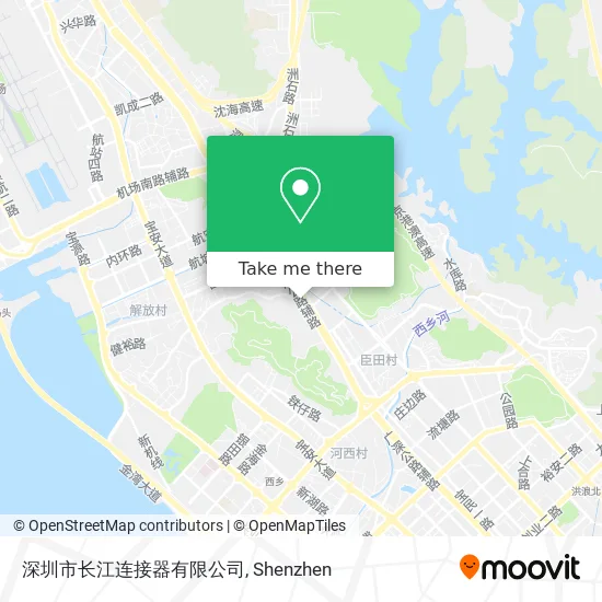 深圳市长江连接器有限公司 map