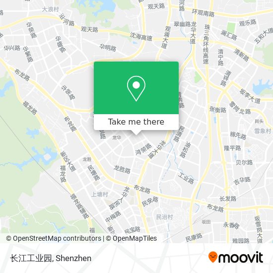 长江工业园 map