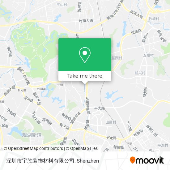 深圳市宇胜装饰材料有限公司 map