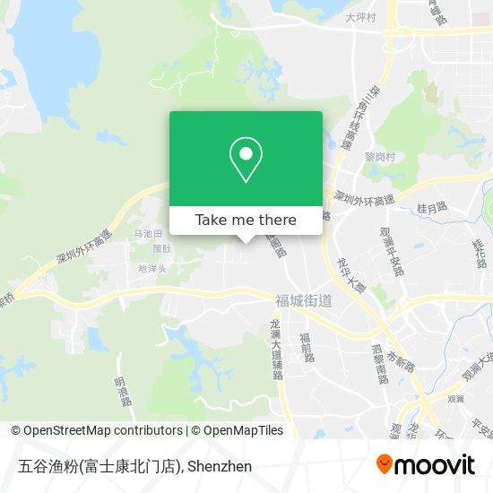 五谷渔粉(富士康北门店) map