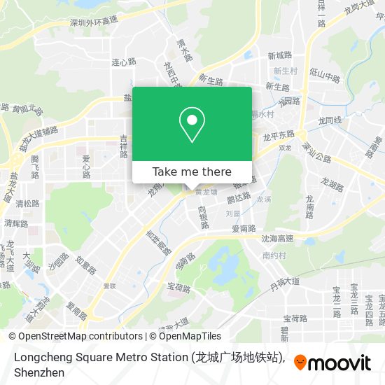 Longcheng Square Metro Station (龙城广场地铁站) map