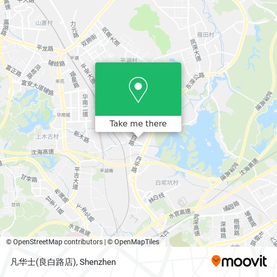 凡华士(良白路店) map