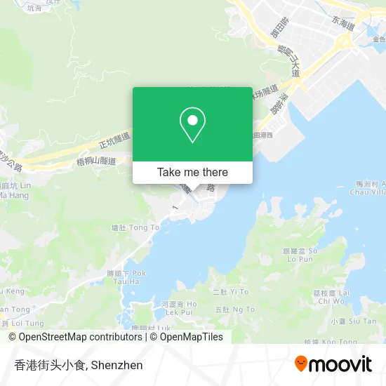 香港街头小食 map