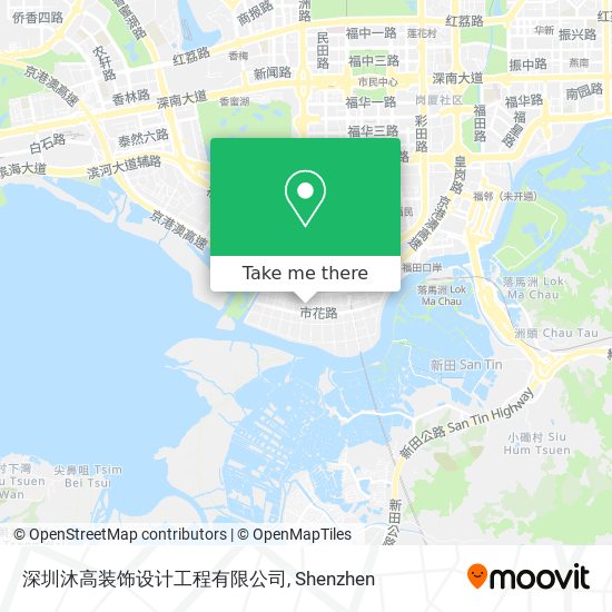 深圳沐高装饰设计工程有限公司 map