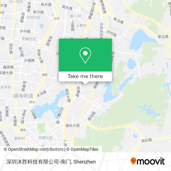 深圳沐胜科技有限公司-南门 map