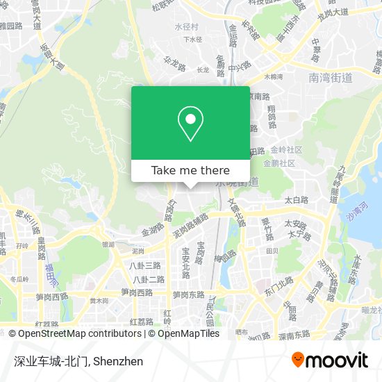 深业车城-北门 map