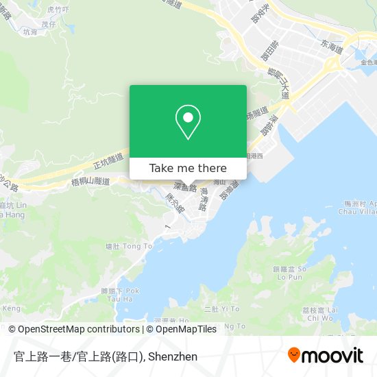 官上路一巷/官上路(路口) map