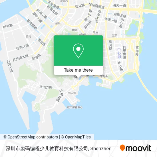 深圳市励码编程少儿教育科技有限公司 map