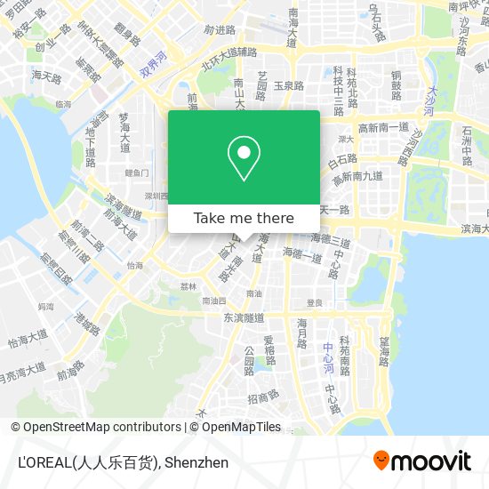 L'OREAL(人人乐百货) map