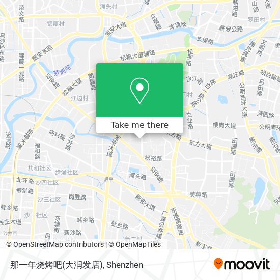 那一年烧烤吧(大润发店) map