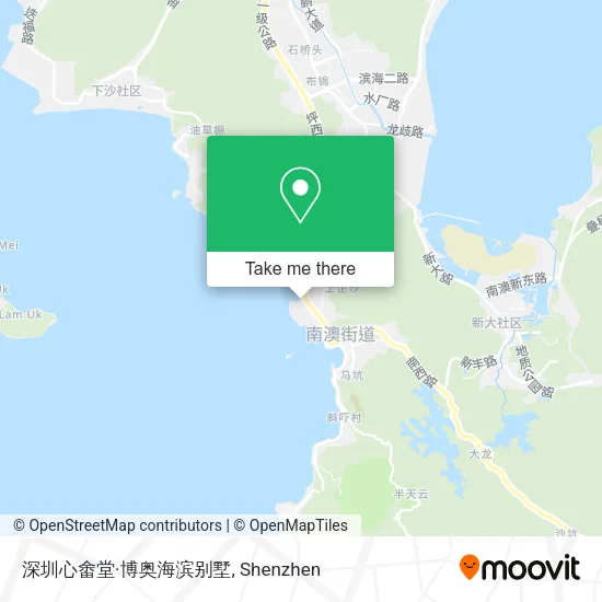 深圳心畬堂·博奥海滨别墅 map