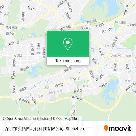 深圳市实拓自动化科技有限公司 map