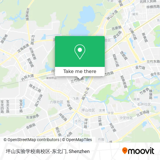坪山实验学校南校区-东北门 map