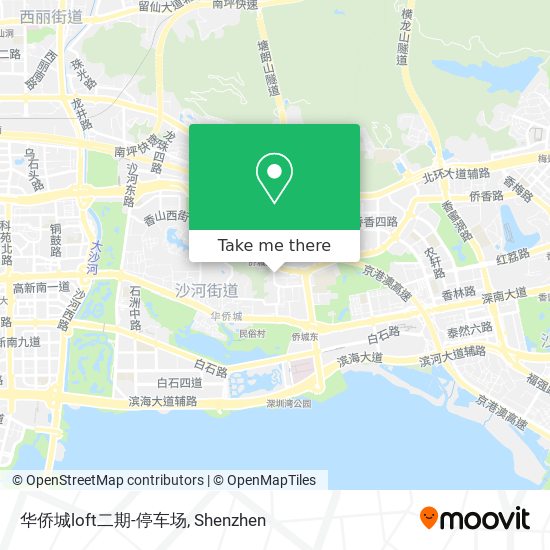 华侨城loft二期-停车场 map