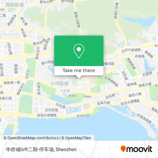 华侨城loft二期-停车场 map