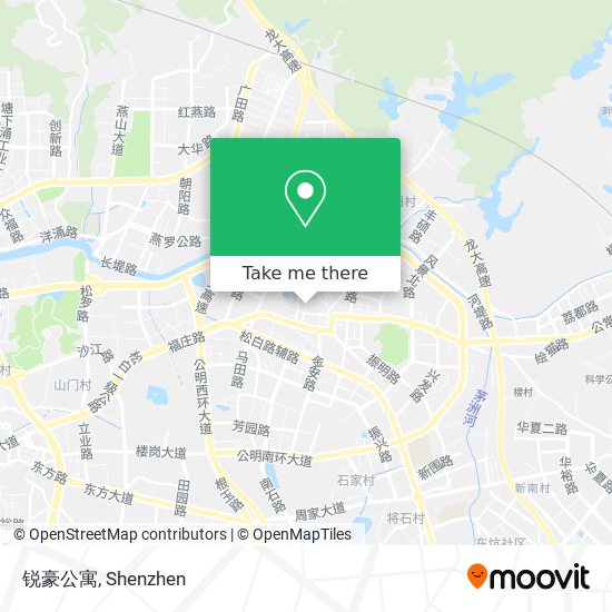 锐豪公寓 map