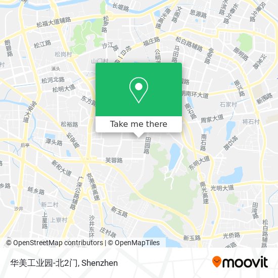 华美工业园-北2门 map