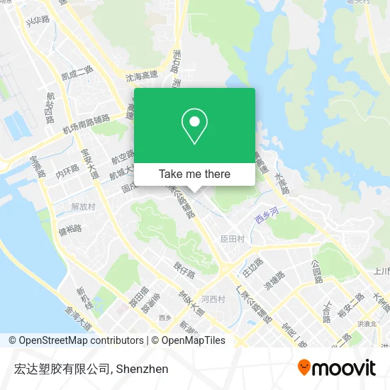 宏达塑胶有限公司 map