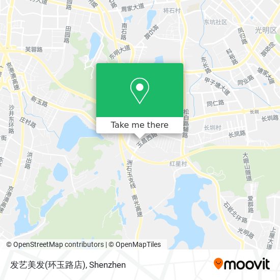 发艺美发(环玉路店) map