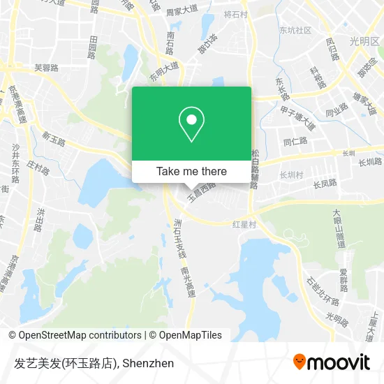 发艺美发(环玉路店) map