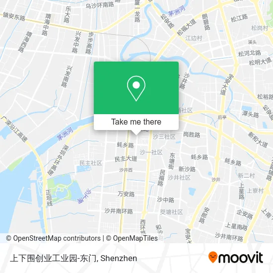 上下围创业工业园-东门 map