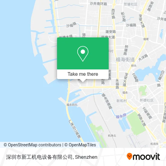 深圳市新工机电设备有限公司 map
