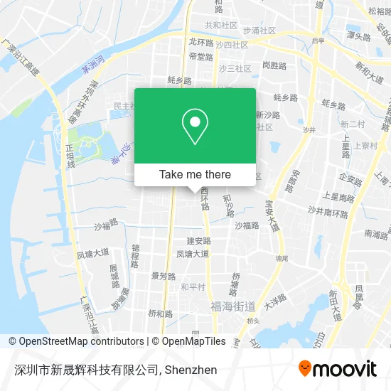深圳市新晟辉科技有限公司 map
