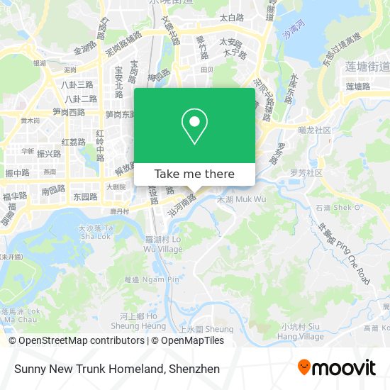 Sunny New Trunk Homeland map
