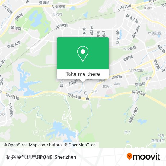 桥兴冷气机电维修部 map