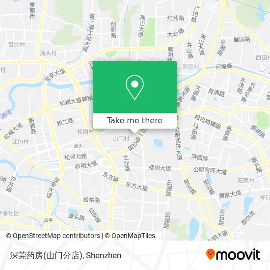 深莞药房(山门分店) map