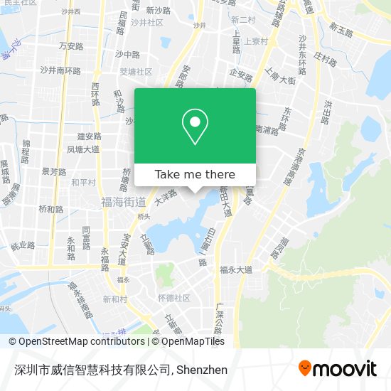 深圳市威信智慧科技有限公司 map