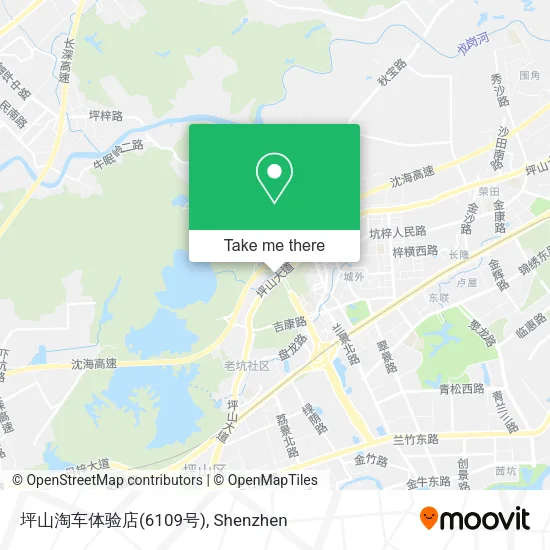 坪山淘车体验店(6109号) map