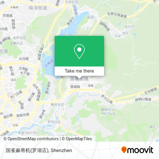 国雀麻将机(罗湖店) map