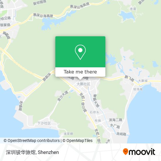 深圳骏华旅馆 map