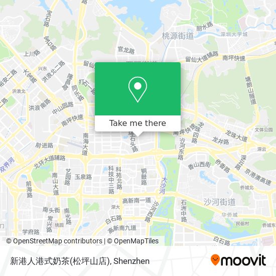 新港人港式奶茶(松坪山店) map