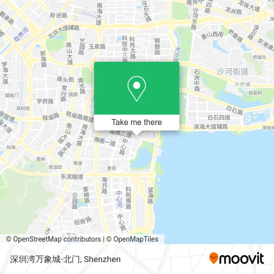 深圳湾万象城-北门 map